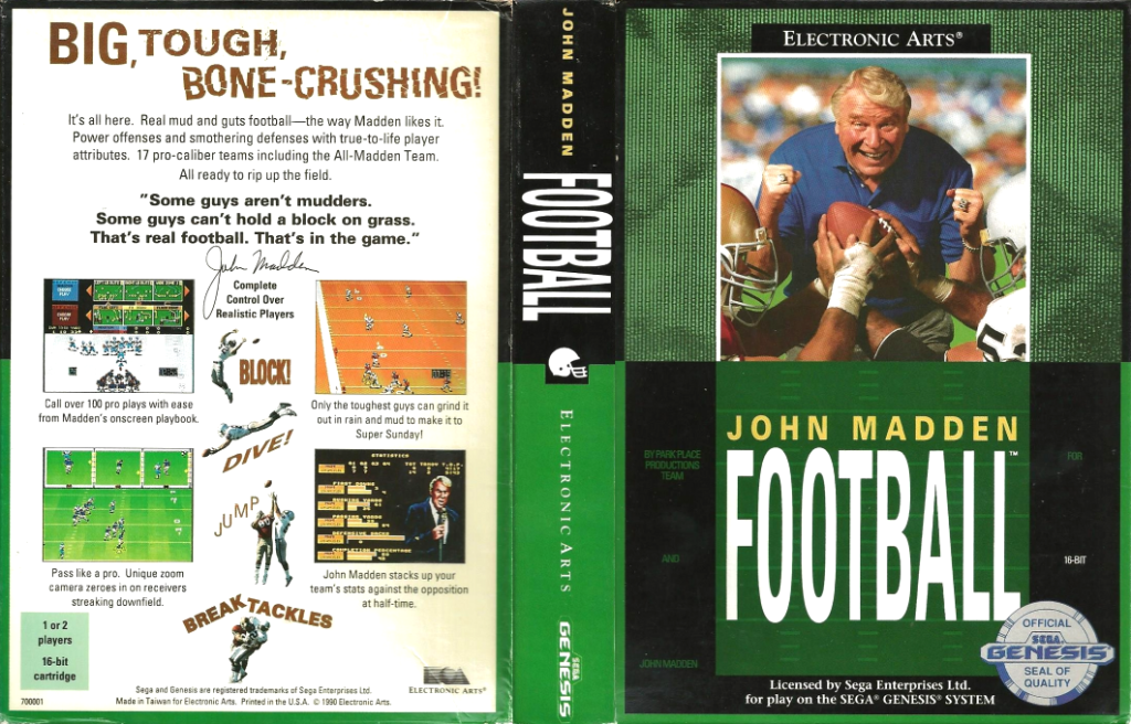 John Madden Football (USA, Europe)